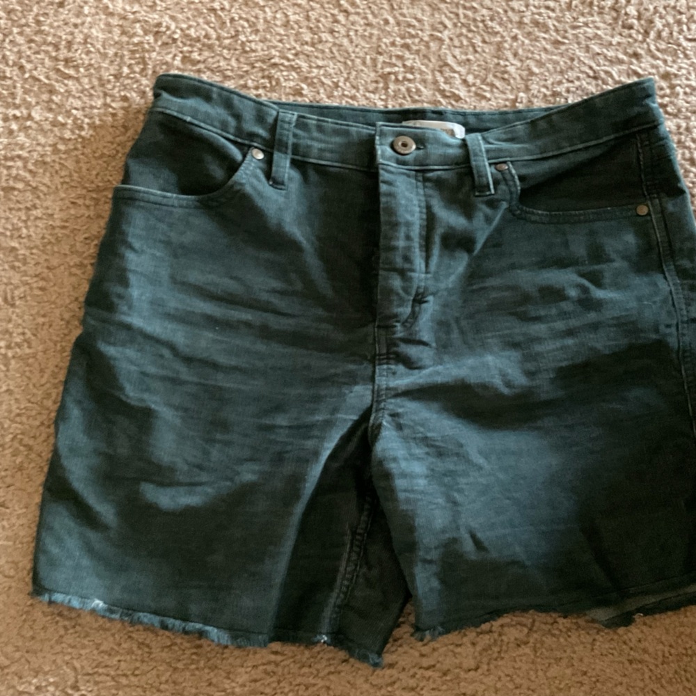 Carve Designs Teal Corduroy Shorts